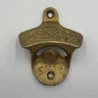 VTG COCA-COLA STARR X Wall Mount Bottle Opener Made In USA BRASS