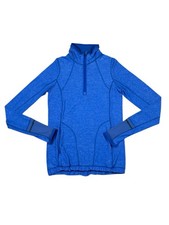 Lululemon Pace Pusher Half Zip Top Size 4 Great Condition Lightweight Activewear