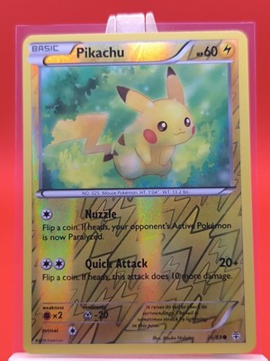 Pikachu 26/83 Generations Reverse Holo Rare Pokemon Card | eBay