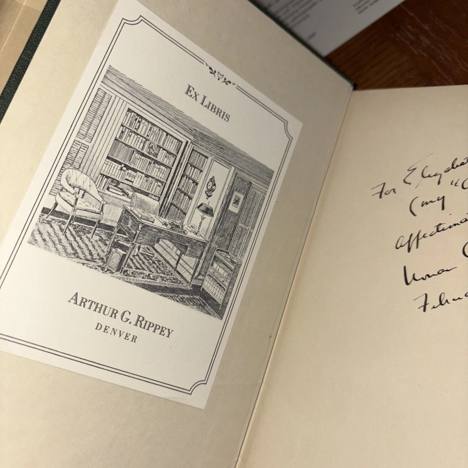 Signed w/ Correspondence to Aunt: WHO SPEAKS FOR MAN? Norman Cousins, 1953 1st - Image 4 of 4