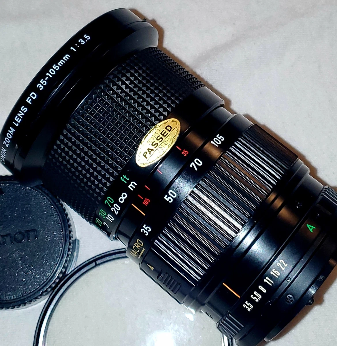 Canon NEW FD 35-105mm F3.5 80-200mmf4 2本 Ancient Optics Canon FD 35-105mm f/3.5 Multi-Format Zoom