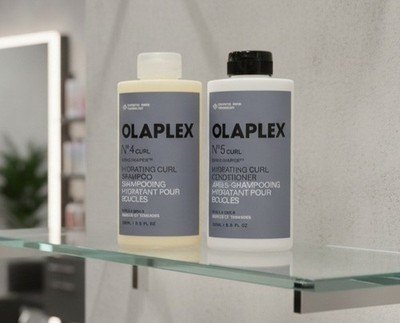 Olaplex No 4 and No 5 Curl Bond Shaper Curl Hydrating Shampoo & Conditioner Duo