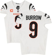 Joe Burrow Cincinnati Bengals Signed GU #9 Jersey vs. Bills on 12/7/2025 w/Inscs