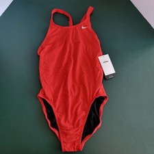 Nike Performance Swimwear Women  s One Piece Fastback Red Size 36 WMS 10