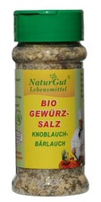 Sel d'épice bio ail & ail des ours 95g sel aux herbes épices agriculture bio