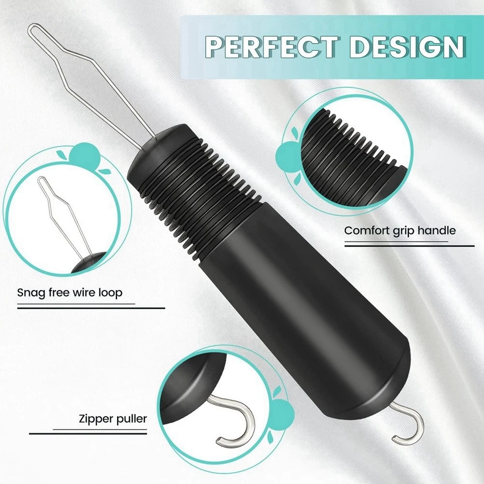 2Pcs Button Helper Tool with Non-Slip Grips to Help with Shirts, Coats,7996 - Image 2 of 4