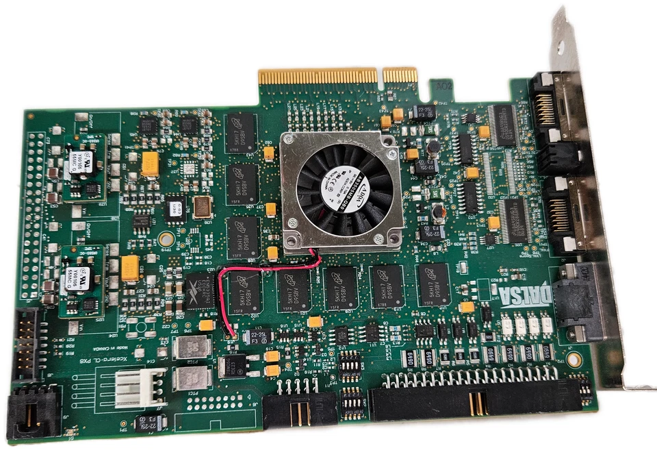 Карта подключения камеры Dalsa Xcelera-CL PX8 Dual PCIe OR-X8C0-XPD00 - Изображение 2 из 4