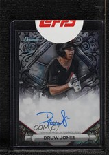 2023 Bowman Sterling Prospect Silver Refractor 95/100 Druw Jones #PA-DJ Auto 0w3