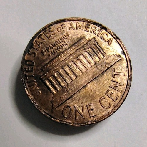 1992 D Lamination Error & Very Close AM & Doubling Lincoln Penny - Picture 11 of 18