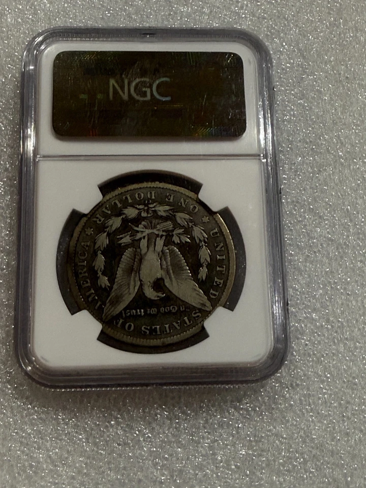 1879 CC Morgan Silver Dollar NGC VG 10 ~~ Key Date ~~ (007) - Image 2 of 2