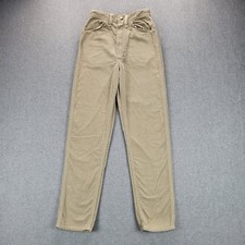 Vintage Maverick Blue Bell Corduroy Pants Misses 9/10 Beige USA 60s 70s
