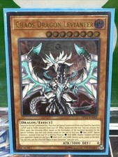 Yugioh Chaos Dragon Levianeer OP12-EN001 Ultimate Rare LP