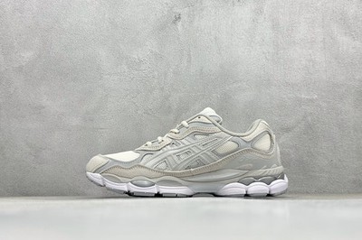ASICS Gel-NYC Cream Cloud Grey 1203A663-101 Men's Size 4-11.5