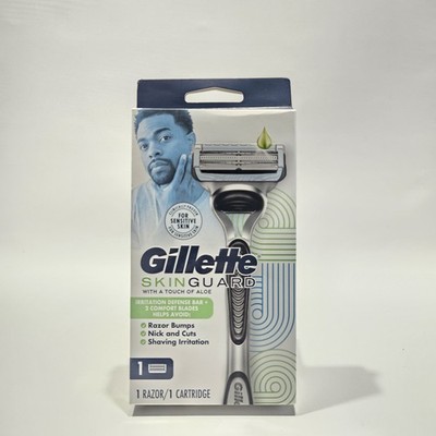 Gillette SkinGuard Razors for Men, 1 Handle & 1 Razor Blade Refill