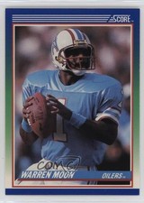 1990 Score Warren Moon #105 HOF 17t2