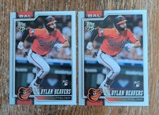 2026 Topps Series 1 Dylan Beavers Rookie Lot X2 Orioles