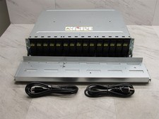EMC Expansion Array Jbod Disk Array Shelf W/ 15x SAS SATA Trays Dell HP 6G 3.5''