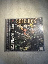 Spec Ops: Stealth Patrol (PS1) PlayStation 1 Game Complete W/Manual Excellent