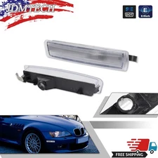 Clear Lens Front Bumper Side Marker Lights For 1996-2002 BMW Z3 Roadster M Coupe