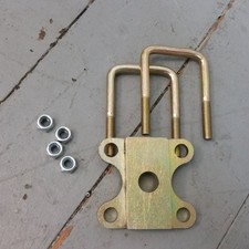 Model T 1928-34 Early Ford Front Axle Leaf Spring Plate Pad U-bolt Clamp Kit