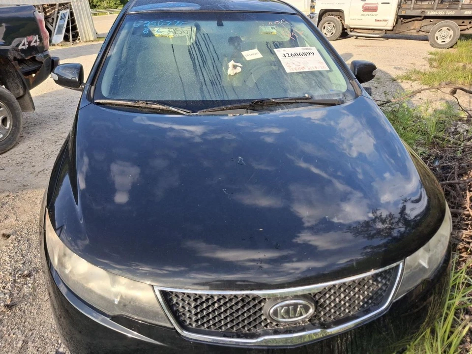 Conjunto de parasol izquierdo KIA Forte Driver 2010 gris 4 puertas sed bronceado usado OEM Foto 2 de 4