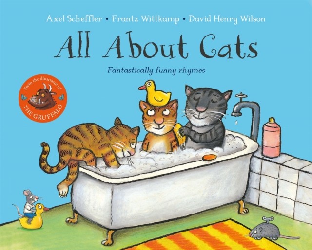 All About Cats Fantastically Funny Rhymes Frantz Wittkamp Kids Poetry Book - Image 4