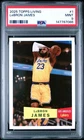 2025 Topps Living LeBron James #1 First Card in Set PSA 9 MINT