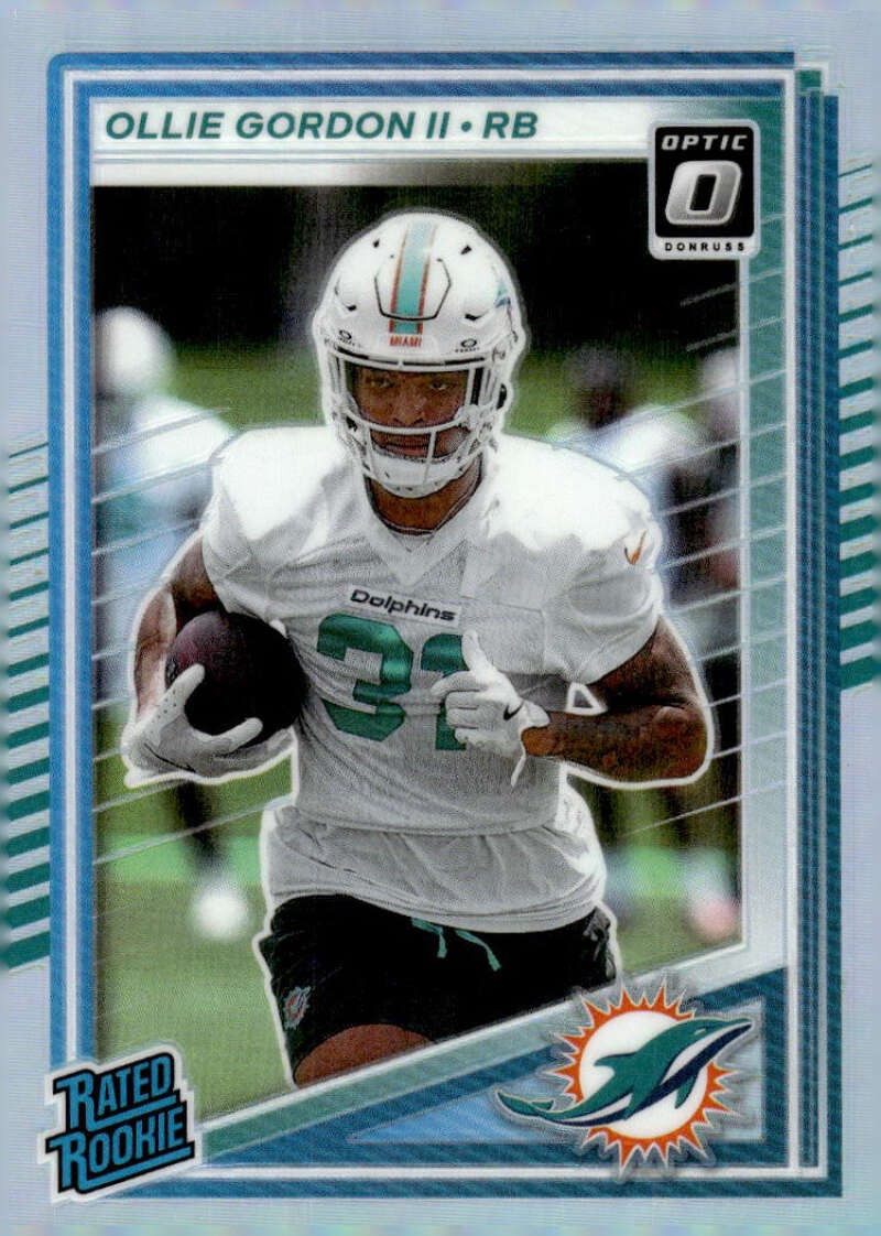 OLLIE GORDON II RC 2025 Donruss Optic Rated Rookies Preview Holo #394  ID:153976
