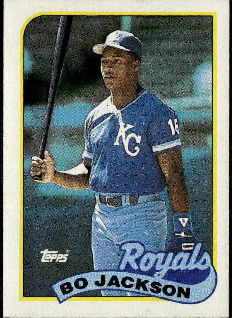 1989 Topps #540 Bo Jackson