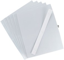 Pioneer Universal Top-Loading Page Protectors 5/Pkg, 12X15 W/White Inserts