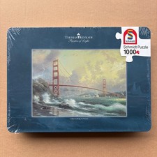 Puzzle Thomas Kinkade Golden Gate Bridge 1000 Teile Schmidt jigsaw 1995 ovp neu