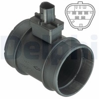 Delphi AF10398-12B1 Luftmassenmesser FüR Chevrolet Opel