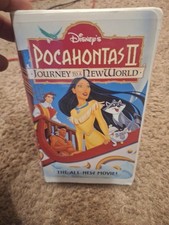 DISNEY Pocahontas 2 Journey to a New World VHS Clamshell Vintage