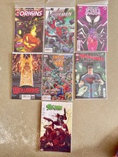 Lotto fumetti Marvel DC 7 UOMO RAGNO, WOLVERINE, SUPERMAN Sinister War, Goblin