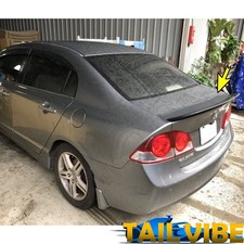 Tailvibe Rear Trunk Duckbill Spoiler Wing Fits Honda Civic K12 2006-11 4dr 522e