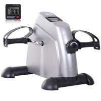 Under-Desk Mini Exercise Bike Pedal Exerciser - Quiet, Portable and Adjustable