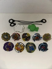Lot of Beyblades (Bay Blades) Toys with Launchers and Ripcords - Offers Welcome