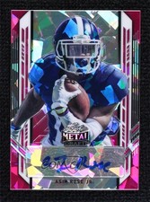 2021 Leaf Metal Draft Portrait Pink Crystals 14/15 Asim Rose Jr Auto 0q1p