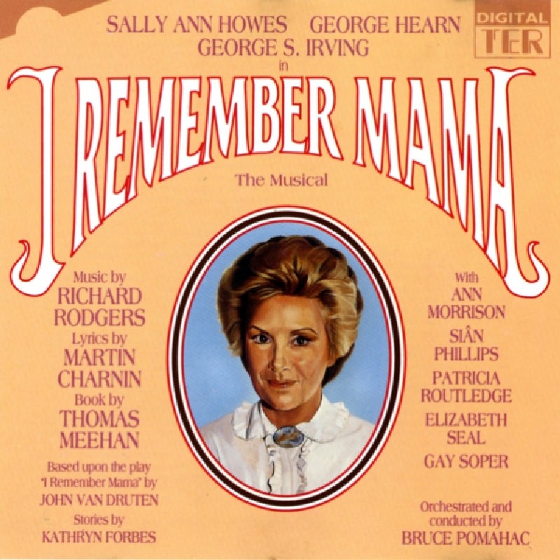 Original Studio Cast I Remember Mama CD NEW