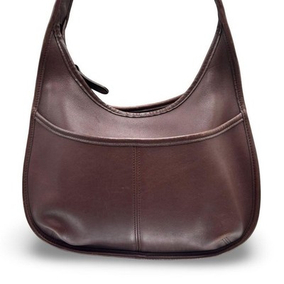 OLD COACH Ergo Bag Vintage Shoulder Bag Leather 9033 Brown Used