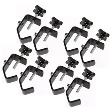  8 DJ Pro Lighting Fixture 2" Truss or Pipe Mounting Steel C Clamp Package New