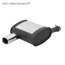 Remus Edelstahl Sportauspuff BMW 3er E46 320td Compact 92x78mm viereckig