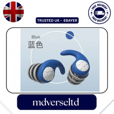 2 Pairs Waterproof Swimming Ear Plugs for Adults,Reusable Soft Silicone Swim Ear