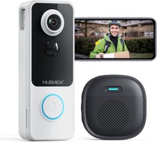 Wireless Video Doorbell 1080P HD with 2-Way Talk  Night Vision