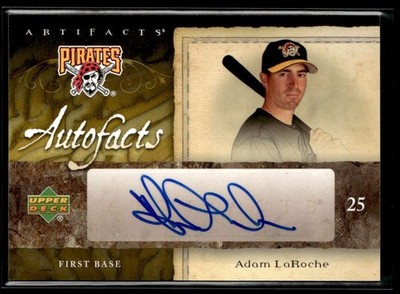 2007 Upper Deck Artifacts Autofacts Adam LaRoche Auto Pittsburgh Pirates #AF-AL