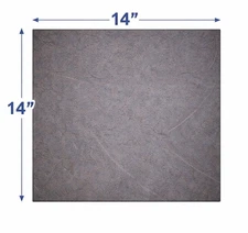 14" x 14" Steel Plate 1/8" (0.120") Thick-A36 Hot Rolled