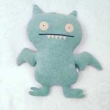 UGLY DOLL 2004 Light Blue Ice-Bat 13 Stuffed Plush Toy Uglydoll Ice Bat