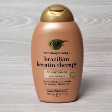 OGX Conditioner Ever Straightening Brazilian Keratin Therapy 13 fl oz Smooth