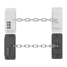 Refrigerator Lock For Kids 2.99x1.26 Inches Adjustable Baby Safe Window Stopper