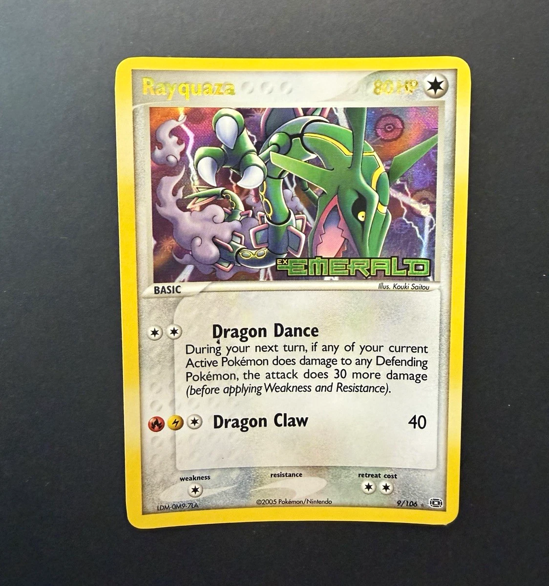 【英語版レックウザ エメラルドRayquaza 9/106 EX Emerald 英語版レックウザ エメラルドRayquaza 9/106 EX Emerald Mega Rayquaza